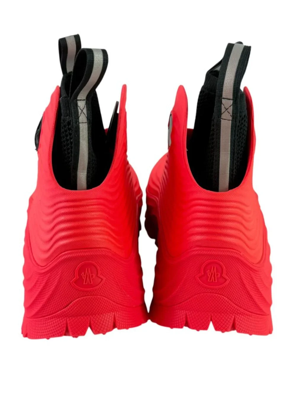 MONCLER Acqua High X Alicia Keys Pink Removable Sock Rubber Rain Boots 37 - 7US